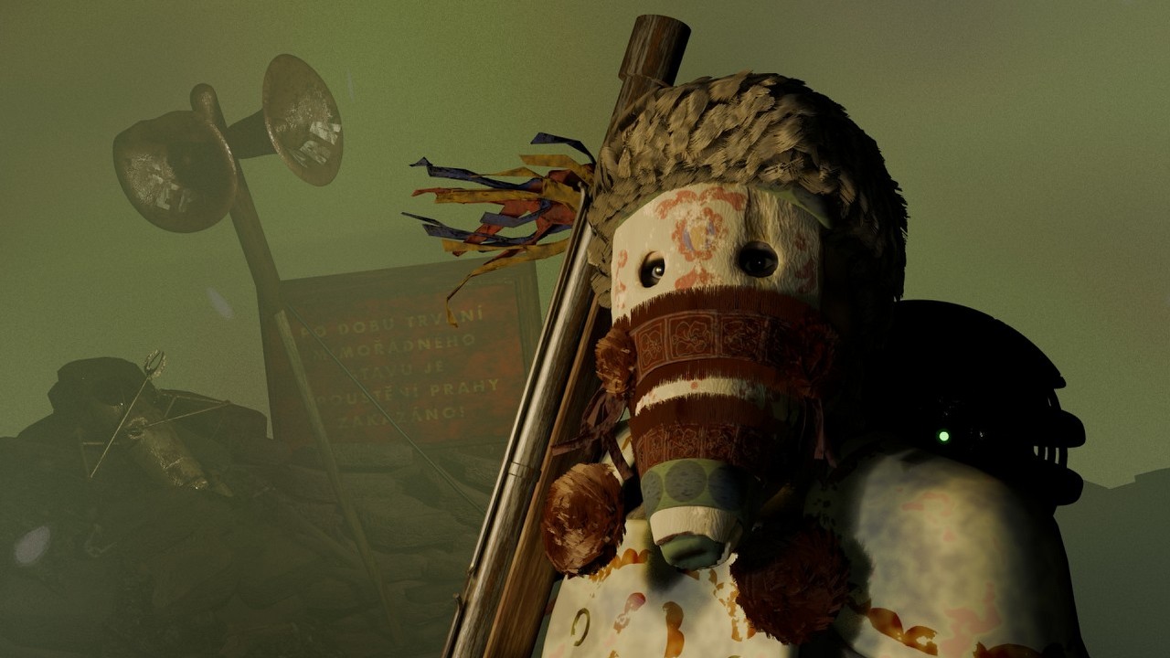 Czechosłowacki Fallout w klimacie dziwnych animacji z ZSRR powoli nabiera kształtów. Projekt dostał pierwszy, nietypowy zwiastun, źródło grafiki: Tuzemek.