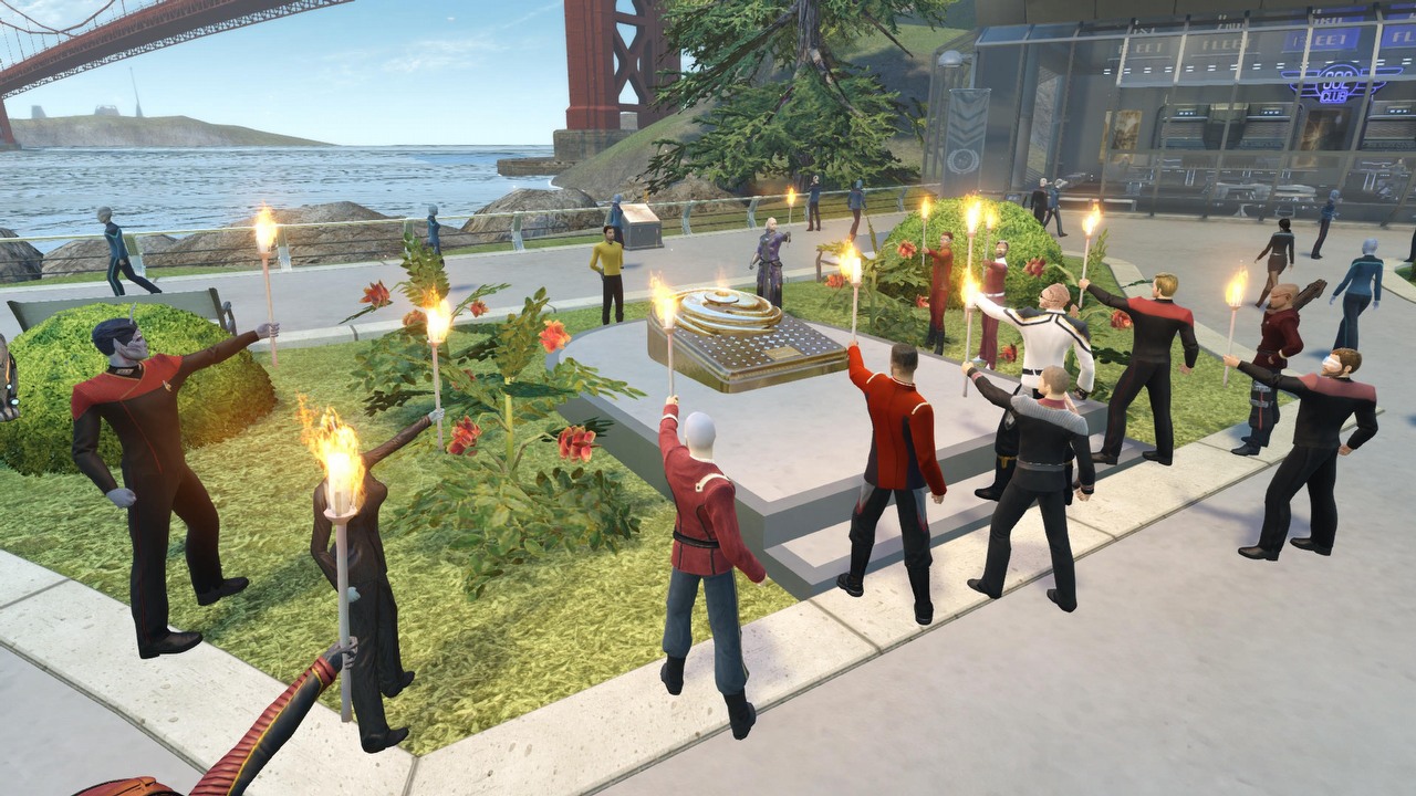 Gracze Star Trek Online i Bethesda żegnają Patricka Stewarta. Fani wielkiego aktora oddają mu należny hołd, źródło grafiki: u/crookeymonster1 / Reddit / Cryptic Studios.