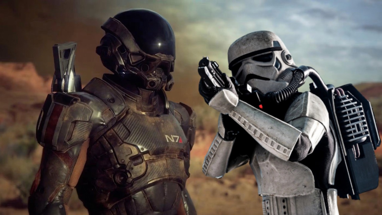 Mass Effect 5 i BioWare miały pójść do piachu, bo EA musiało wybierać między dwiema wielkimi markami science fiction, źródło grafiki: Electronic Arts.
