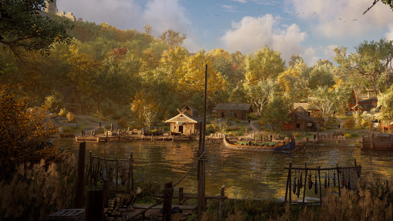 Stonehenge i rzymskie pozostałości w AC Valhalla.