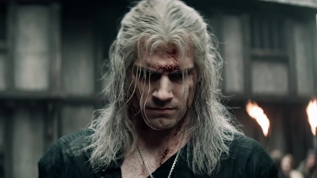 Oficjalny plakat serialu Wiedźmin (Netflix).