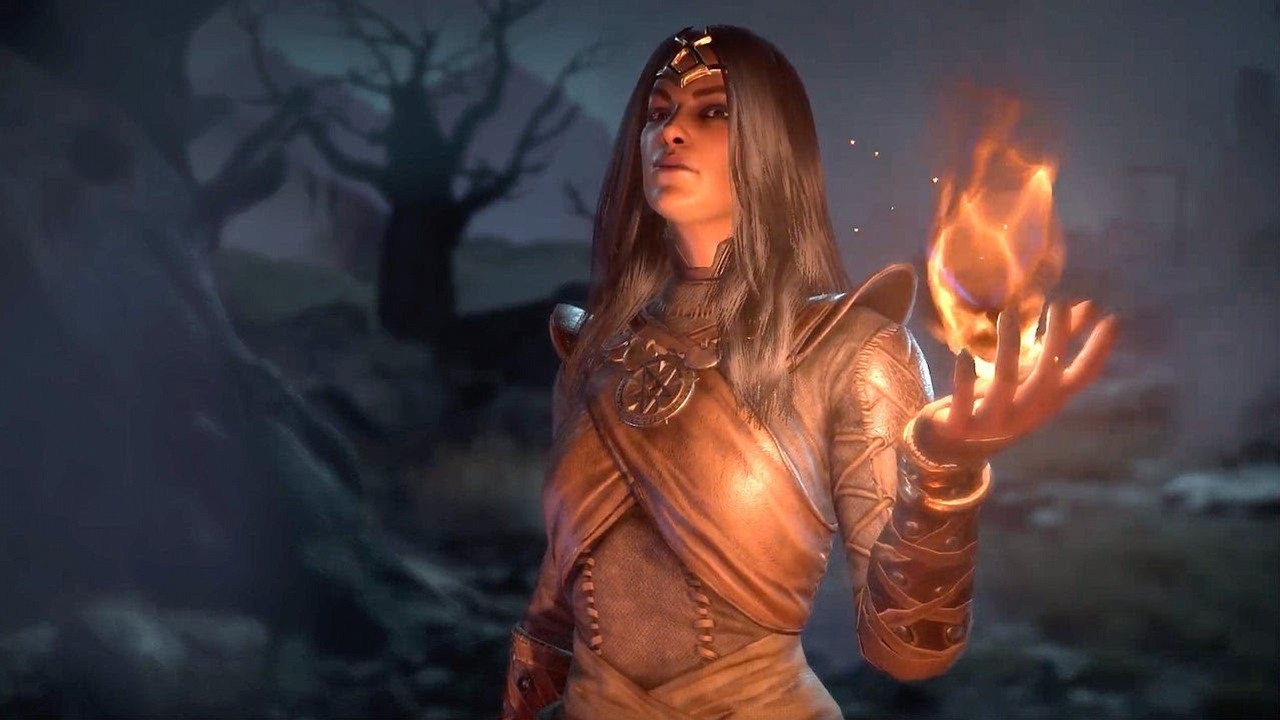 Diablo 4 - klasa Czarodziejki na 10-minutowym gameplayu.