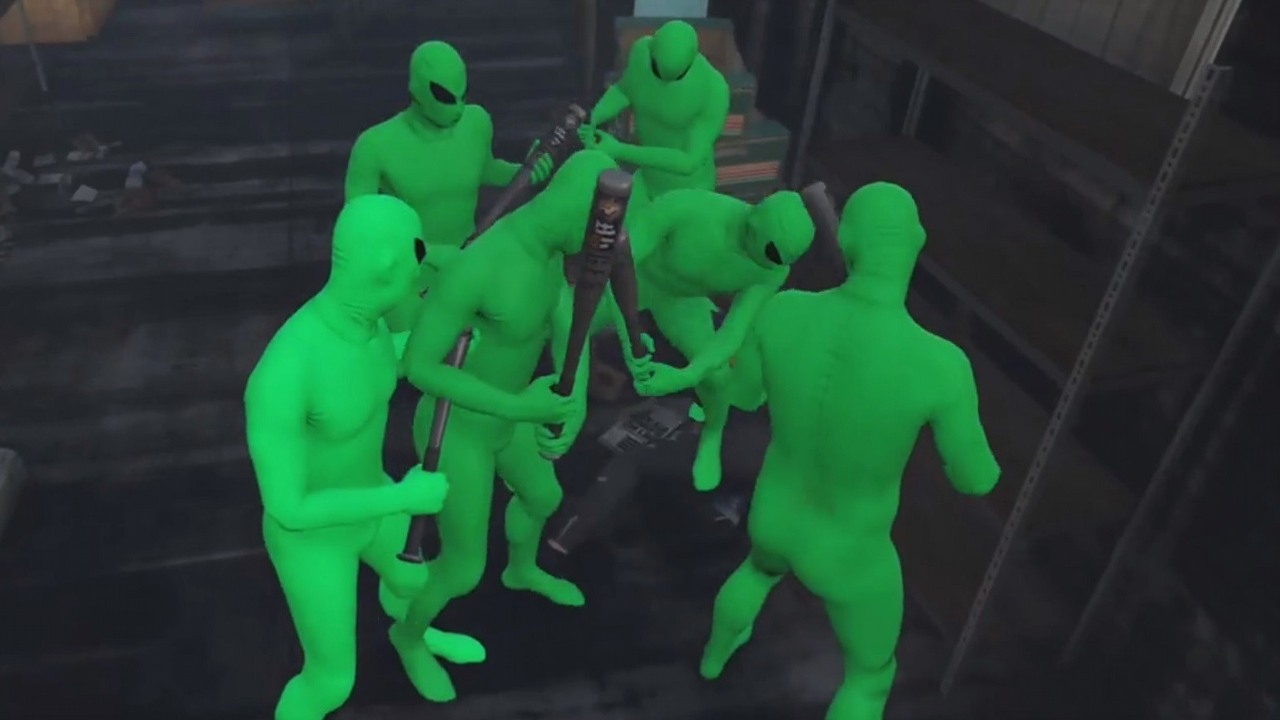 GTA Online - gangi ufoludków napadają na graczy.