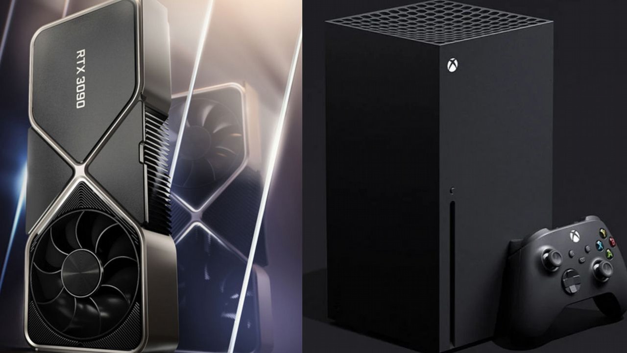 GeForce RTX 3090 jest wyższy od Xboksa Series X – nie powinno to dziwić.