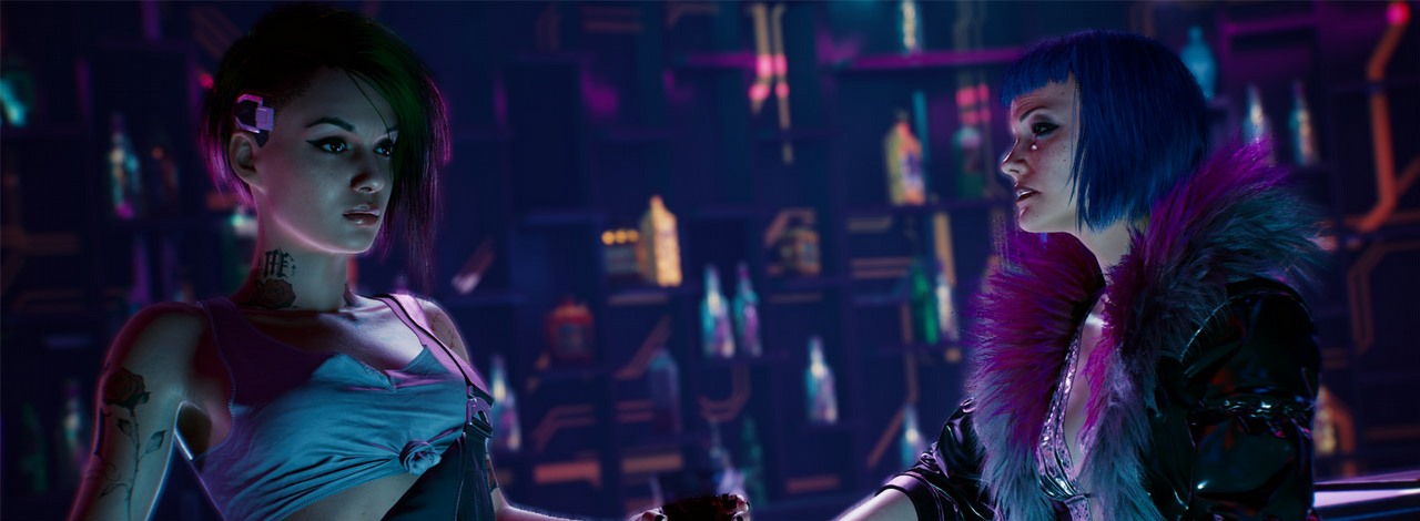 Wyjątkowy cosplay Judy z Cyberpunka 2077; małe detale zachwycają.