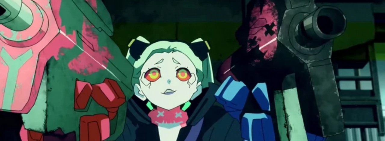 Rebecca z Edgerunners w Cyberpunk 2077; jak stworzyć build postaci?, źródło grafiki: Netflix, Cyberpunk: Edgerunners.