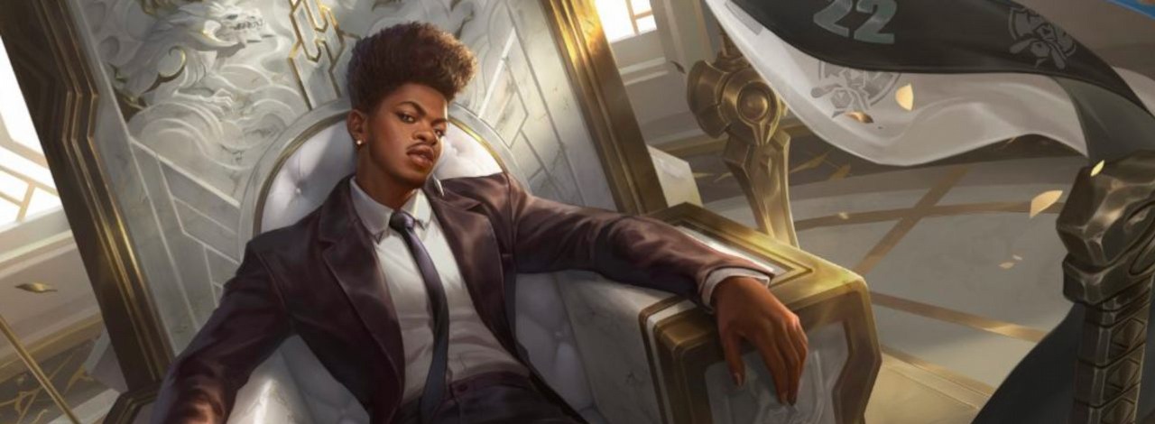 Lil Nas X rządzi LoL-em w stylu The Office; takiej zapowiedzi skina jeszcze nie widzieliście, źródło grafiki: Twitter | Riot Games..