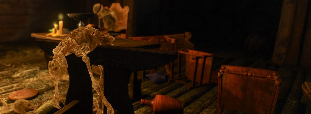 Niepokojąca lokacja w Wiedźminie 3; co tam się wydarzyło?, źródło grafiki: Reddit | Fa1se-Personality.