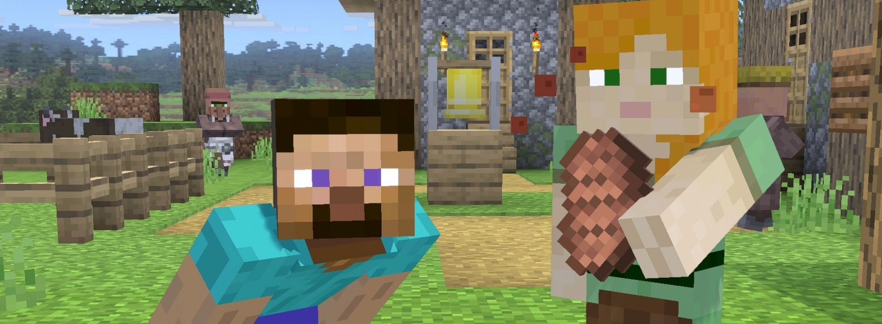 Jak Steve zmieniał się na przestrzeni lat? Fanów Minecrafta zaskoczył jeden szczegół, źródło grafiki: Mojang | Xbox Game Studios..