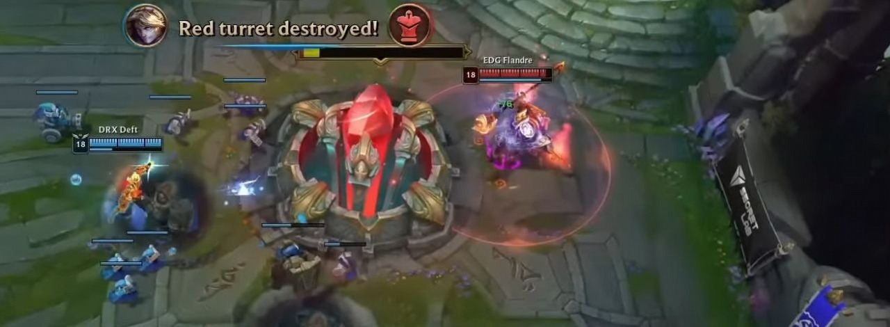 LoL potrafi zranić; tak bolesnej przegranej jeszcze nie widzieliście, źródło grafiki: YouTube / LoL Esports VODs and Highlights.