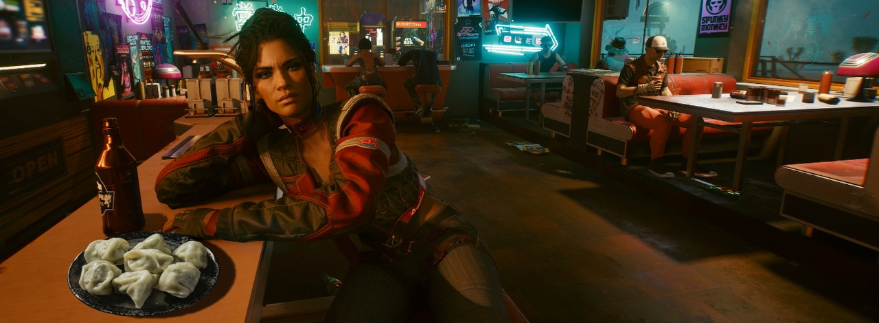 Panam z Cyberpunka 2077 jest Polką? Wszystko zaczęło się od wiadomości, źródło grafiki: CD Projekt RED, Unsplash, Charles Chen.