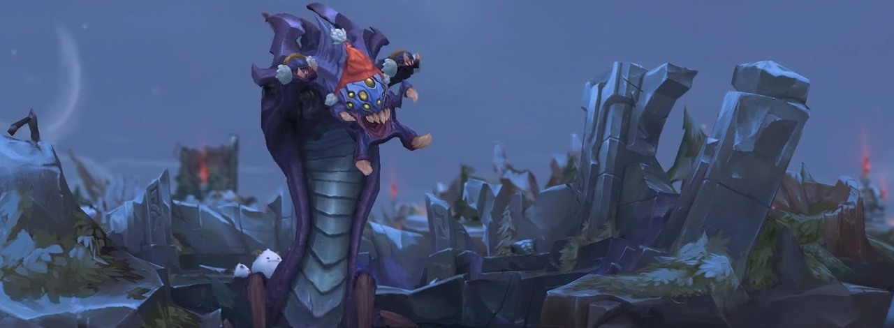 Riot nie może, a dwóch fanów dało radę; zimowa mapa znowu w LoL-u, źródło grafiki: Riot Games..