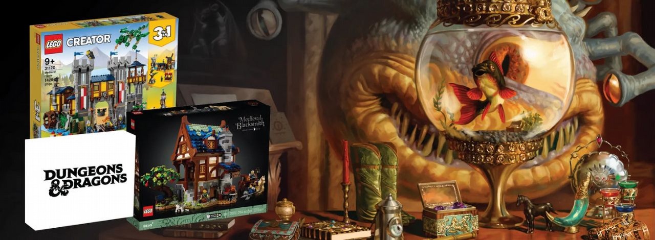 LEGO świętuje 50 lat D&D; zobacz 5 zestawów, które mogą trafić do sklepów, źródło grafiki: LEGO IDEAS.