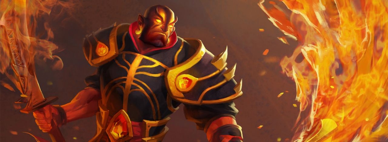 Streamer chciał być jak postać z gry, więc... podpalił się na transmisji, źródło grafiki: Valve Software / DOTA 2.