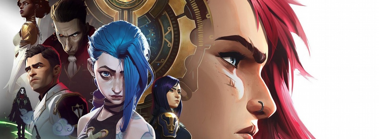 Arcane z nagrodą TGA dla najlepszej adaptacji; reakcja fanów Cyberpunka zaskakuje, źródło grafiki: Fortiche, Riot Games.