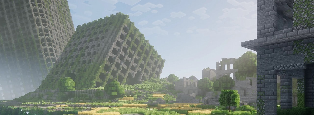 Miasto postapo niczym z The Last of Us w Minecraft, jego rozmiar powala, źródło grafiki: Mojang Studios..