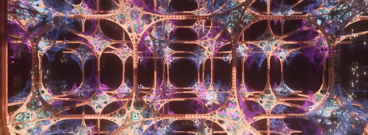 Youtuber zwizualizował czwarty wymiar w Minecrafcie, stworzył coś pięknego, źródło grafiki: Youtube – ChrisDaCow.