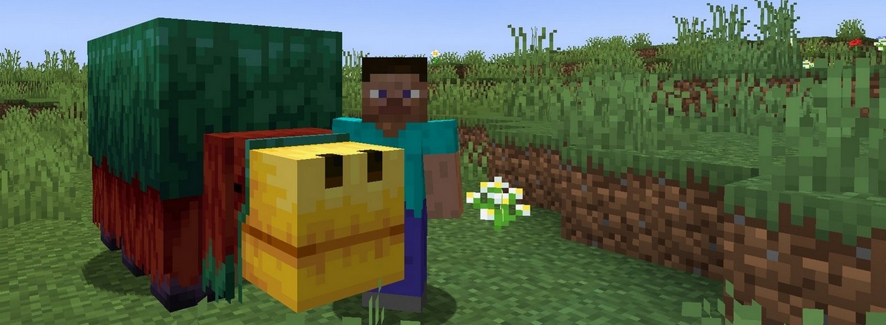 Sniffer z Minecraft w końcu pokazany w grze, jest olbrzymi, źródło grafiki: Mojang.