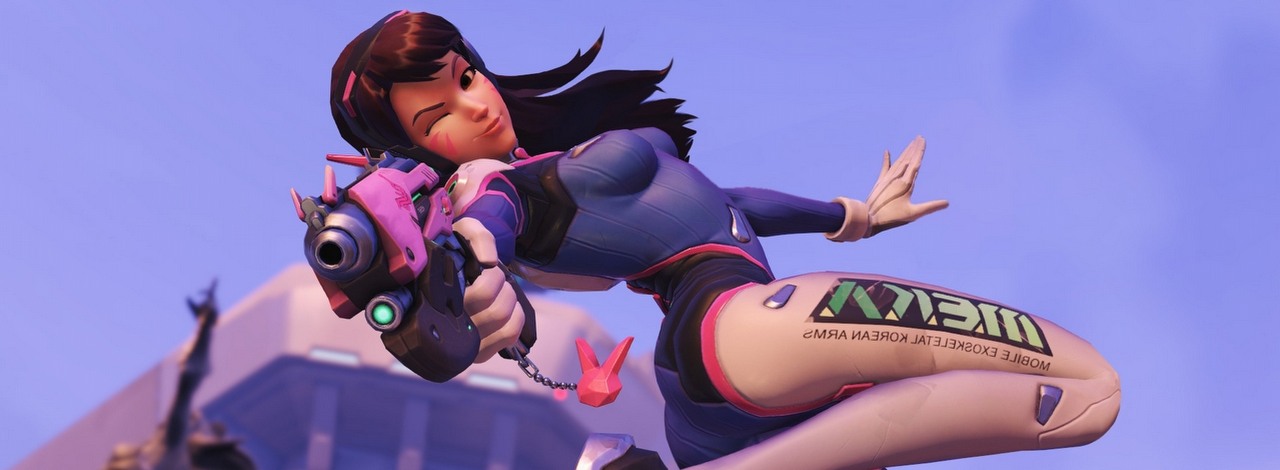 D.Va z Overwatcha przeczy prawom fizyki, zdjęcia robią wrażenie, źródło grafiki: Blizzard.