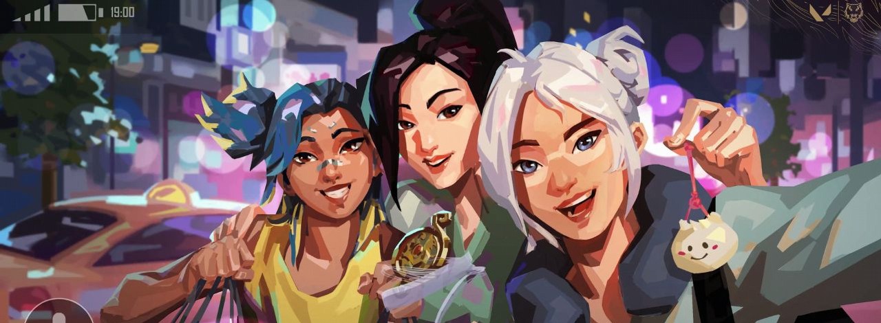 Gameplay z Valoranta trafił do galerii sztuki, źródło grafiki: Riot Games.