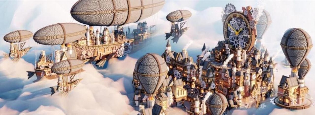 Zmienił Minecrafta w steampunkowego dungeon crawlera, fani błagają o dostęp do moda, źródło grafiki: Aderlyon Build Team / Mojang.