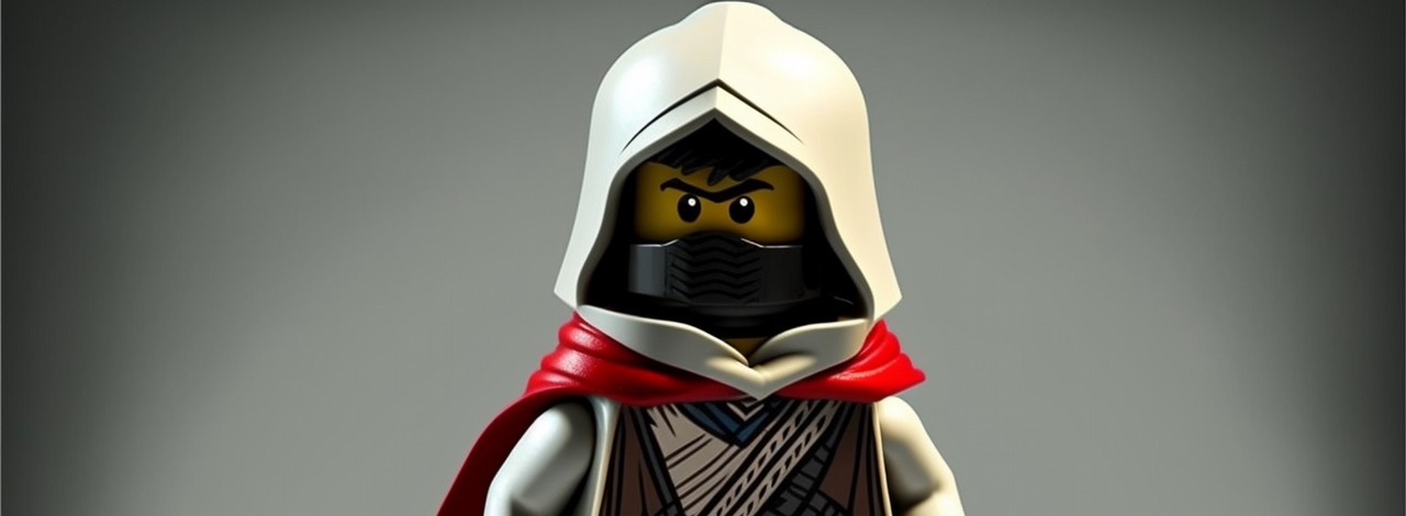 Geralt, Lara Croft i inne postacie jako ludziki LEGO, te modele byłyby hitami, źródło grafiki: Midjourney AI..