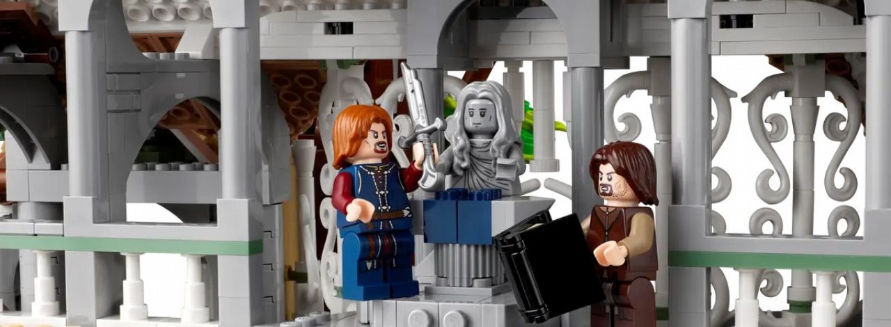 LEGO Rivendell trafiło do recenzentów, zestaw skrywa wiele easter egggów, źródło grafiki: LEGO.