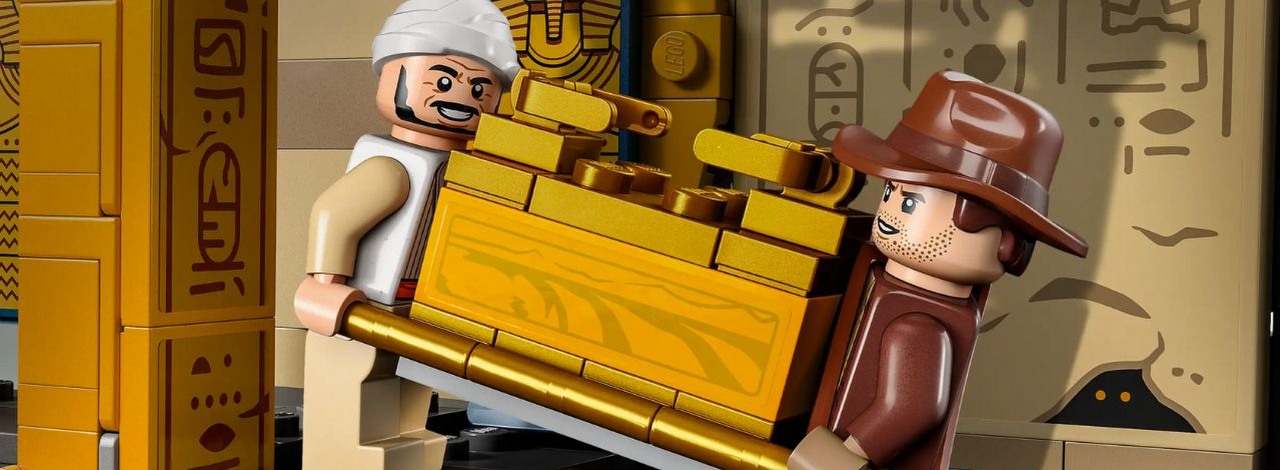 LEGO Indiana Jones powraca po 14 latach, zobaczcie nowe zestawy, źródło grafiki: LEGO/Ucieczka z zaginionego grobowca.