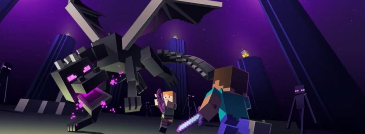 Smoka Endu da się przenieść do normalnego świata Minecrafta. I to bez cheatów, źródło grafiki: minecraft.net.