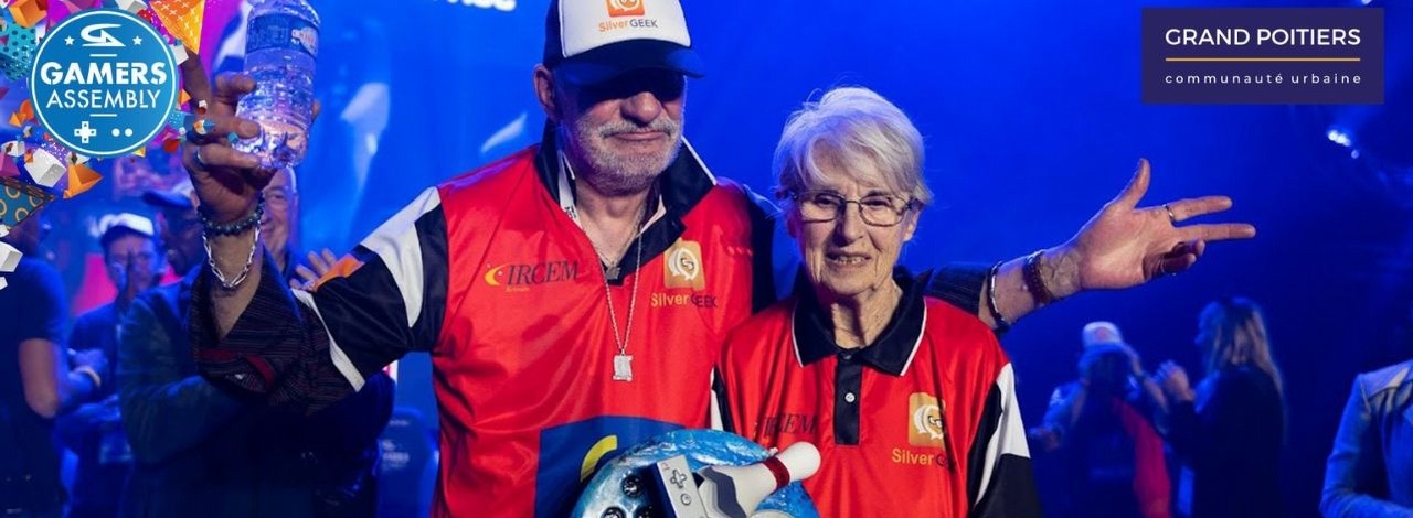 96-latka i 85-latek królują na turnieju kręglowym na Nintendo Wii, źródło grafiki: Gamers Assembly.