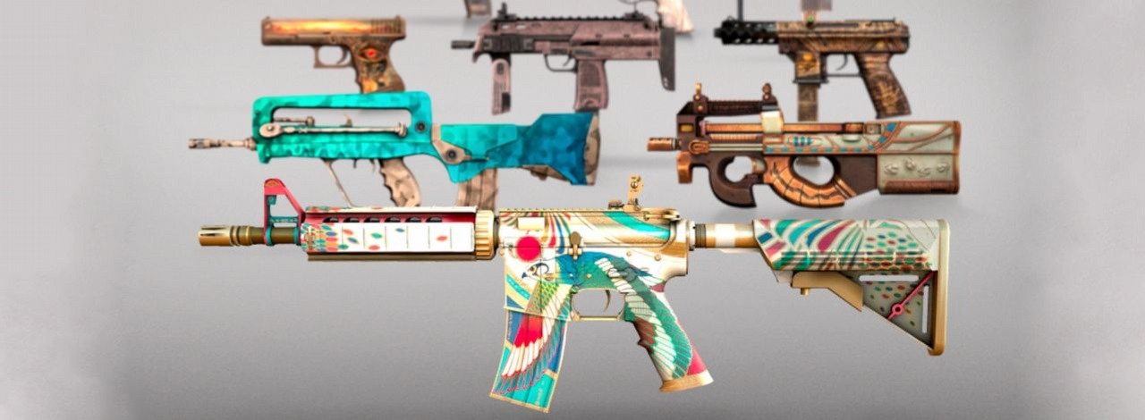 Gracze CSGO w dwa dni wydali 11 mln dolarów na nowe skiny, źródło grafiki: Twitter/CS2.