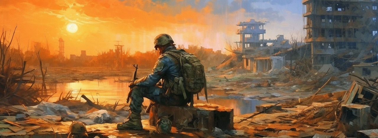 Mapa w CSGO sposobem na uświadamianie Rosjan na temat wojny na Ukrainie, źródło grafiki: Midjourney.