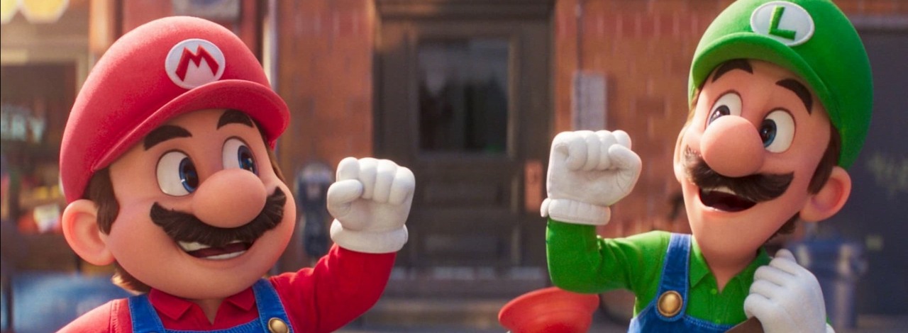 Mario i Luigi po miesiącu na postapokaliptycznym pustkowiu stali się nieco surowi, źródło grafiki: Super Mario Bros. Movie / Illumination / Nintendo..