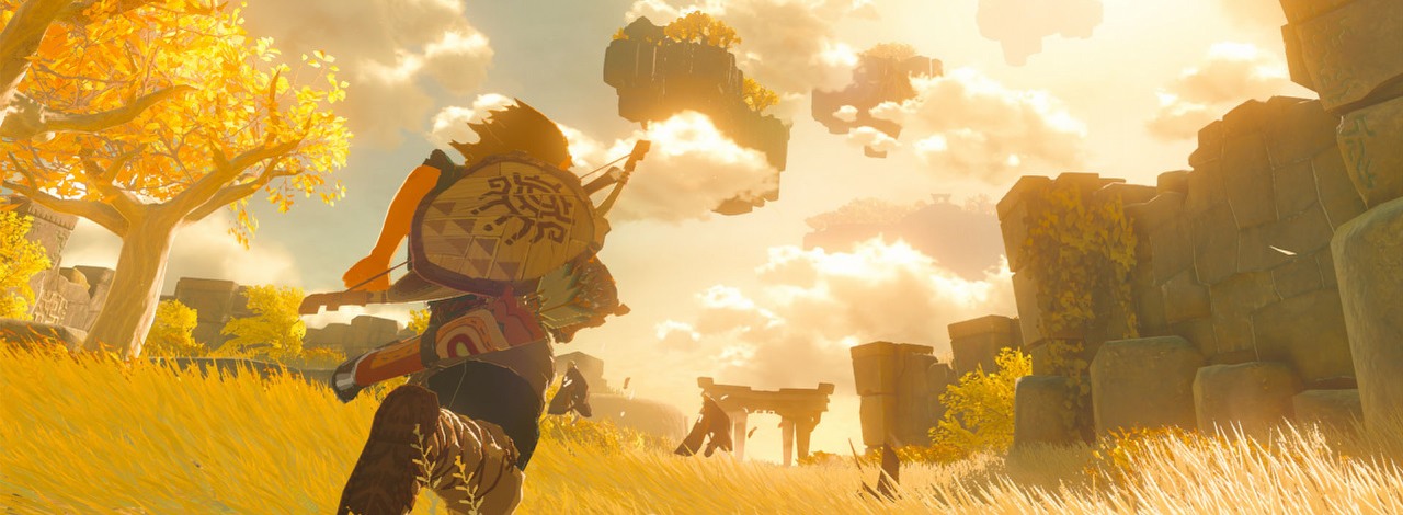 W nowej Zeldzie: TotK nawet tak głupie połączenia rewolucjonizują poruszanie się po mapie, źródło grafiki: Nintendo.