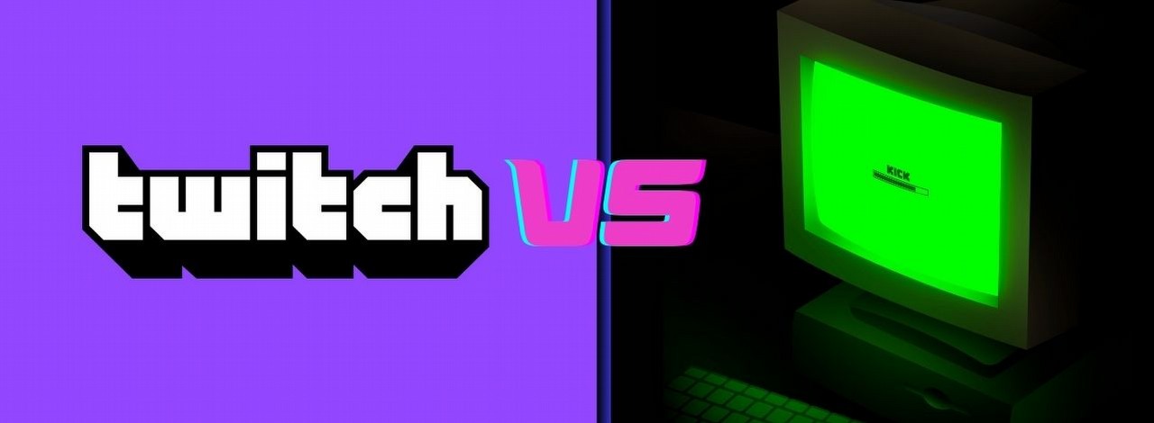 Twitch ma powody do niepokoju? Kick rośnie w zawrotnym tempie, źródło grafiki: Facebook|Twitch || Twitter|KickStreaming.