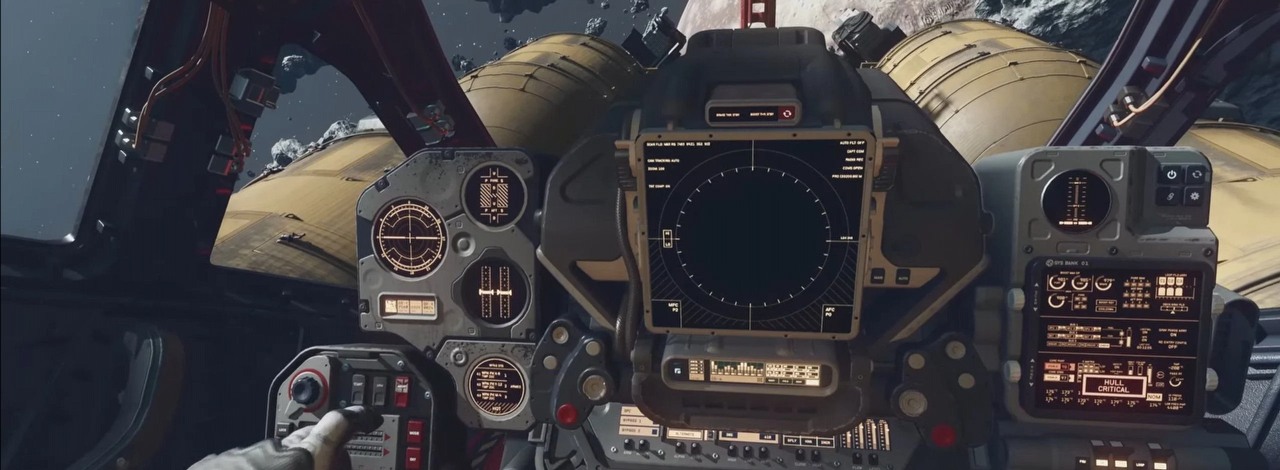 W statkach ze Starfielda znajdziecie przycisk do rage quitowania, źródło grafiki: Bethesda.