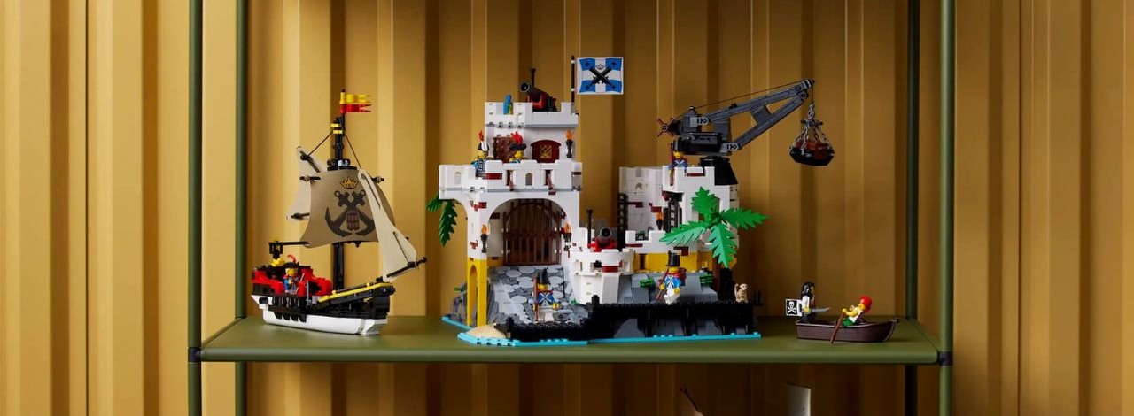 Klasyczny zestaw LEGO sprzed lat powraca i kosztuje majątek, źródło grafiki: LEGO/Eldorado Fortress.