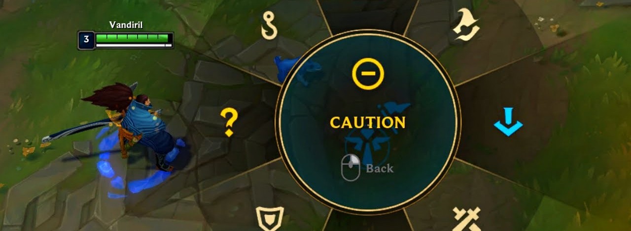 Nowe pingi w LoL-u są bezużyteczne? „Używam ich tylko przez pomyłkę”, źródło grafiki: YouTube – Vandril | Riot Games.