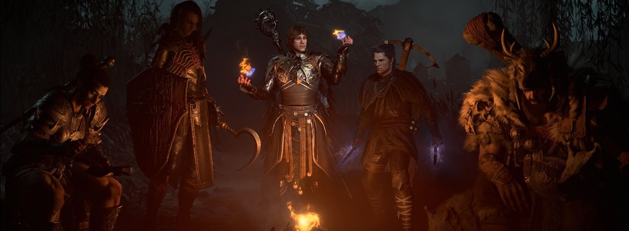 Diablo 4 to gra online, ale gracze czują się bardziej samotni niż w tytułach single player, źródło grafiki: Blizzard Entertainment..