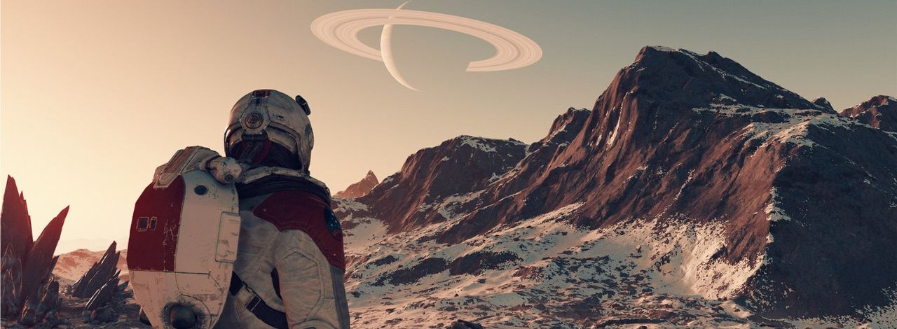 Starfield jeszcze nie wyszedł, a gracze już analizują czy w grze na Marsie znajdziemy życie, źródło grafiki: Bethesda.