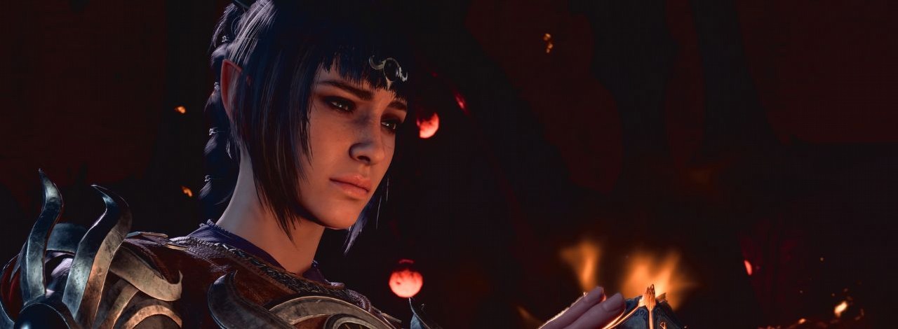 Baldur's Gate 3 zbanowane, miłość z misiem to za dużo dla tej platformy, źródło grafiki: Larian Studios.