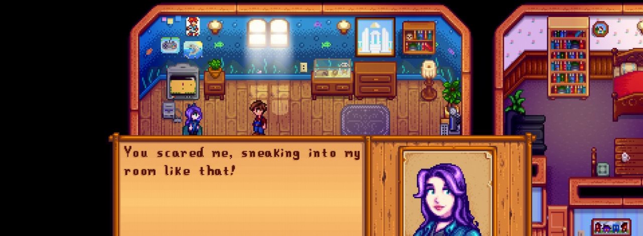 Fanka Stardew Valley chciała romansować z każdym. Takiej reakcji NPC-ów się nie spodziewała, źródło grafiki: Steam/ConcernedApe.