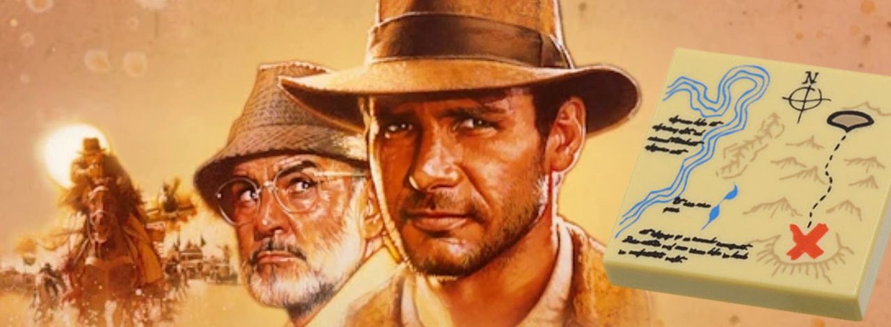 Fan LEGO odkrył wyjątkowe odniesienie do Indiana Jonesa w formie popularnego klocka, źródło grafiki: Disney+, BrickLink.