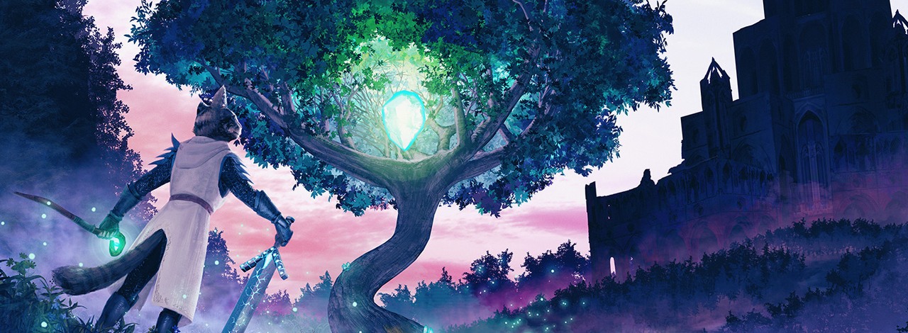 Soulslike, ale z kotami w roli głównej. Gracze są zachwyceni i chcą 9 żyć, źródło grafiki: Astral Clocktower Studios.