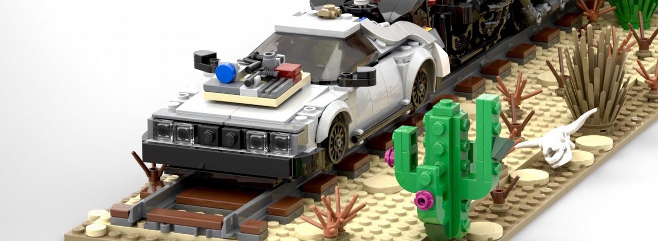 Powrót do przyszłości zasługuje na więcej zestawów LEGO. Wystarczy spojrzeć na ten projekt, źródło grafiki: u/llucky87 / Reddit.