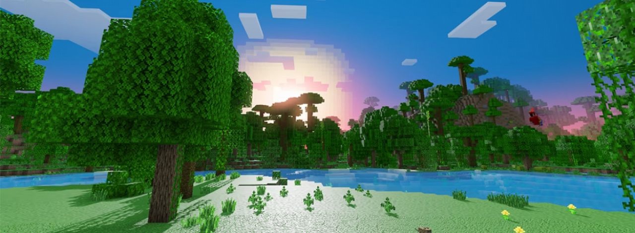 W nowej wersji Minecrafta sami zrobicie sobie shadery i to bez RTX-a, źródło grafiki: Mojang Studios.