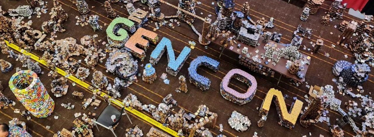 Złodzieje ukradli karty warte 300 tys. dolarów po prostu wychodząc z budynku z całą paletą, źródło grafiki: Twitter/Gen Con.