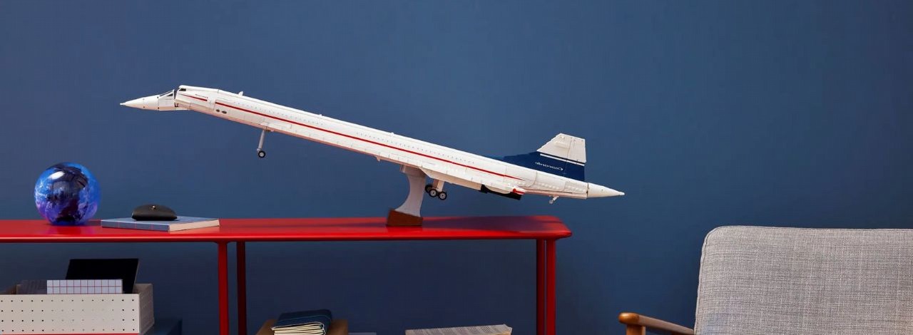 Nowe zestawy LEGO i COBI to coś dla miłośników lotnictwa i owadów, źródło grafiki: LEGO/Concorde.