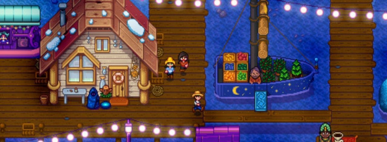 Stardew Valley na tak dużym ekranie jeszcze nie widzieliście. Wystarczy pracować w kinie, źródło grafiki: Steam.