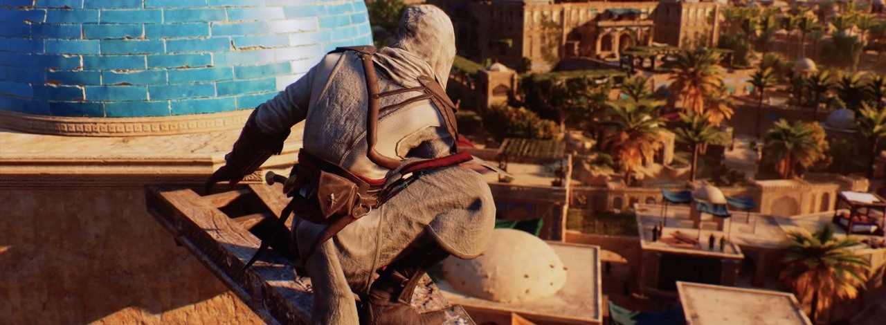 AC Mirage będzie powrotem do okresu w serii, gdy wspinaczka po budynkach była wyzwaniem, źródło grafiki: YouTube/Ubisoft.